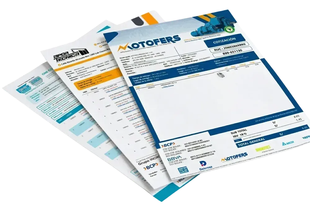 Formatos personalizados para facturas y documentos - prasen