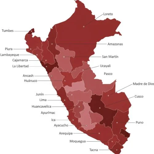 Cobertura nacional en Perú